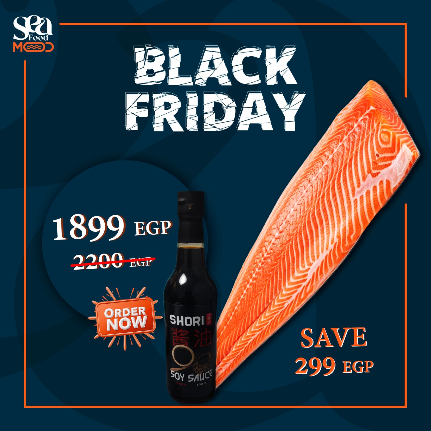 Norwegian Salmon Fillet + Shori Soy Sauce - Black Friday Bundle