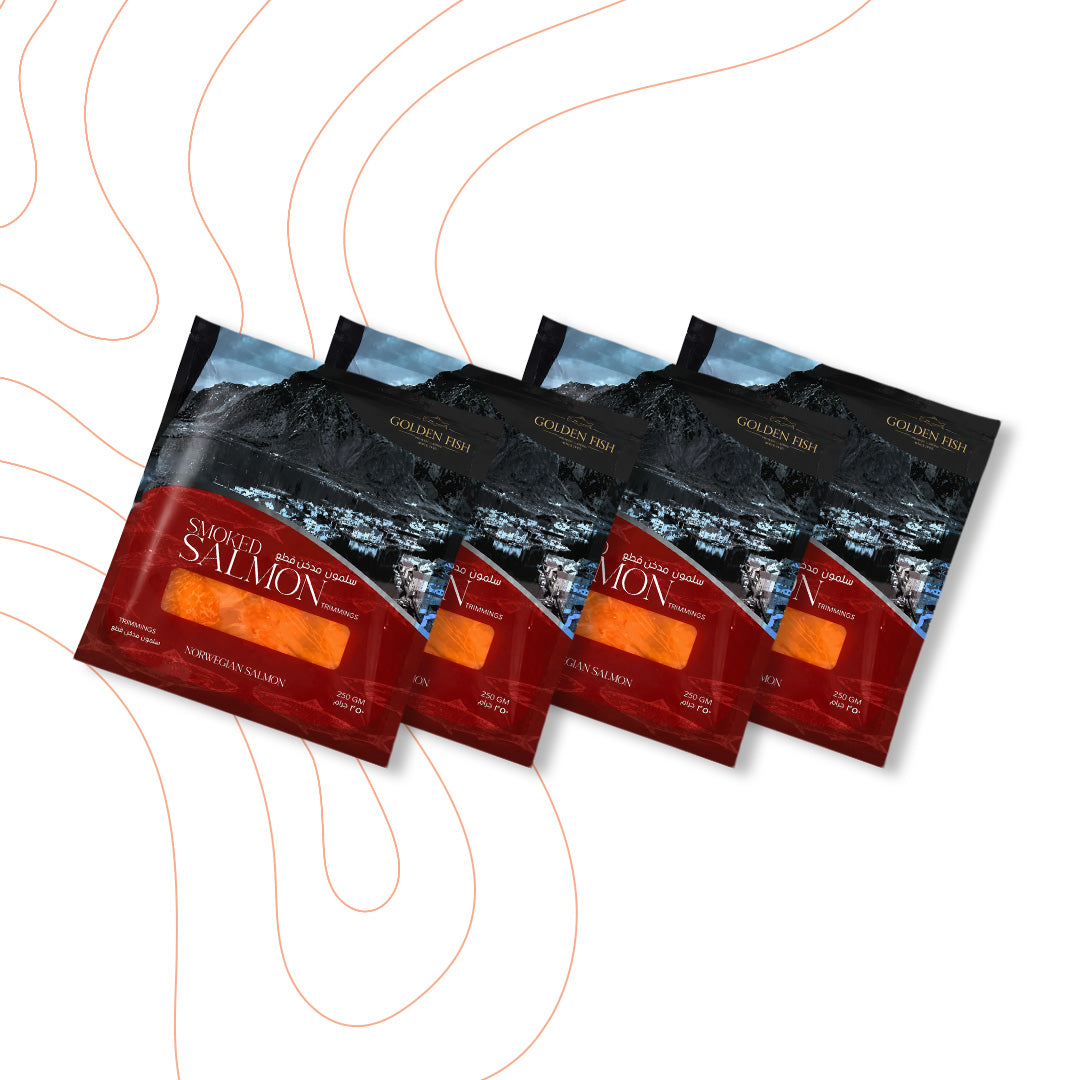 Smoked Salmon Trimming Offer - 4 Packs x 250g