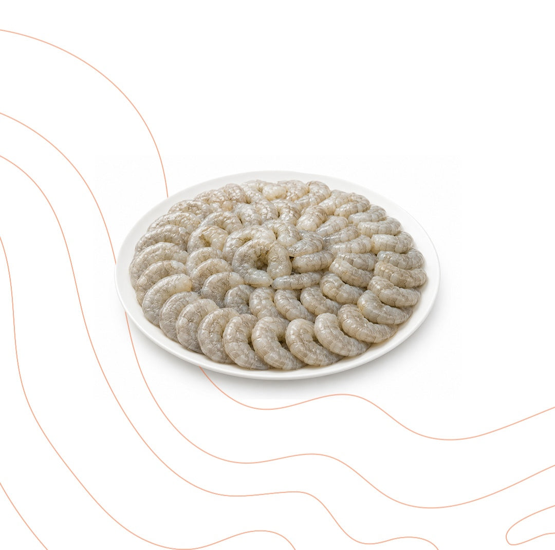peeled shrimps 61/70 small 1kg