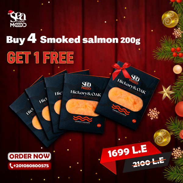 Smoked Salmon 200g - Buy 4 Get 1 Free