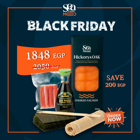 Smoked Salmon Sushi Kit - Black Friday Bundle (6 Pieces Set)