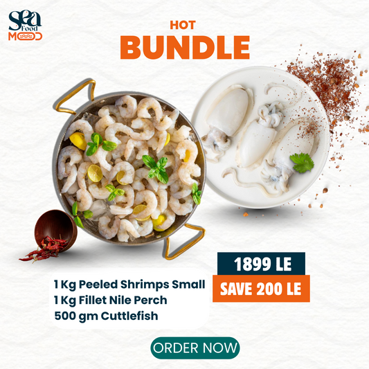 Hot Bundle - Peeled Shrimps, Nile Perch & Cuttlefish