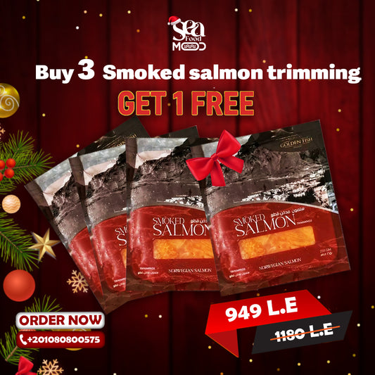 Smoked Salmon Trimmings - Buy 3 Get 1 Free