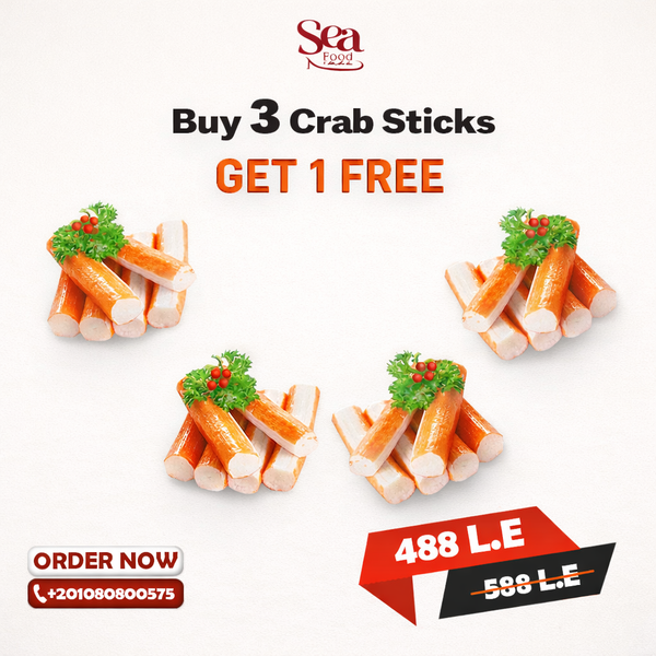 Crab Sticks – Buy 3 Get 1 Free