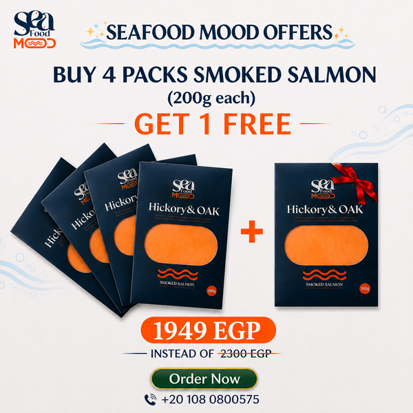 Premium Smoked Salmon Bundle – Buy 4 Get 1 Free (200g Each)