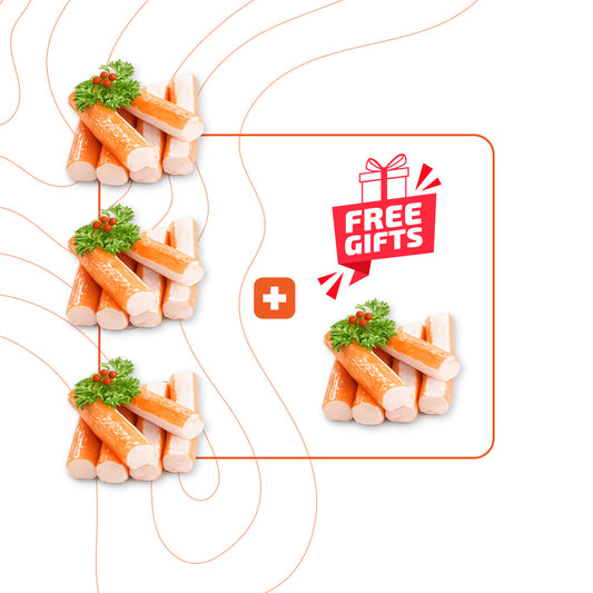 Crab Sticks – Buy 3 Get 1 Free