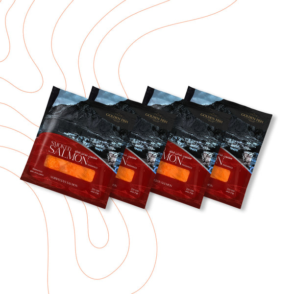 Smoked Salmon Trimming Offer - 4 Packs x 250g