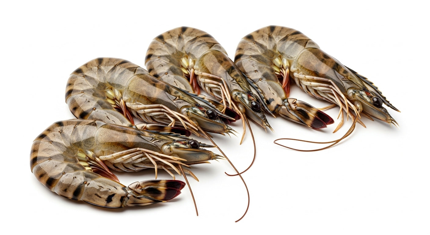 Black Tiger Shrimps Jumbo  10\20 1kg