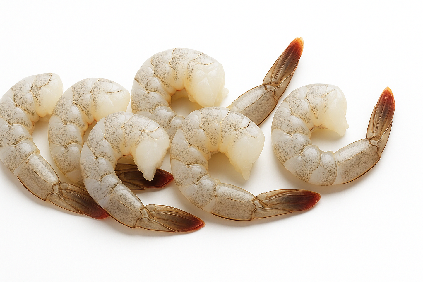 Peeled Shrimps 16/20 Tail-On Jumbo 1kg