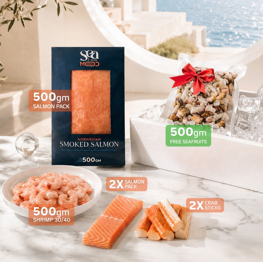 Seafood Mood Mega Bundle + FREE 500g Seafood Mix