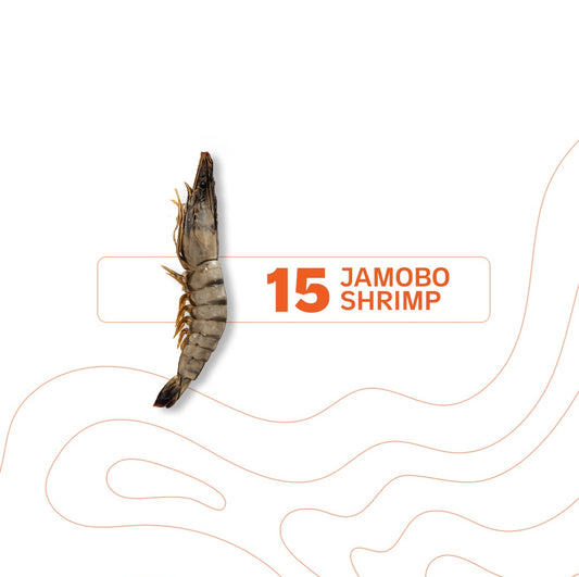 Black Tiger Shrimps U15 Super Jumbo 1kg