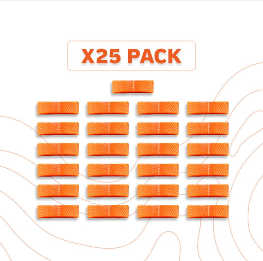 Ready Box – Premium Salmon Portions (25 Packs / 5 KG)