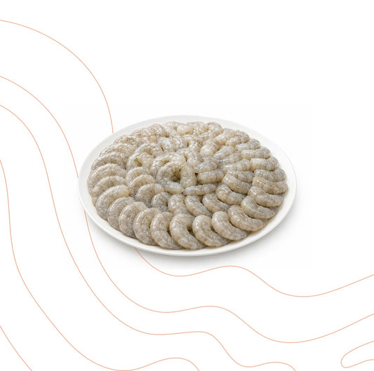 peeled shrimps 61/70 small 1kg