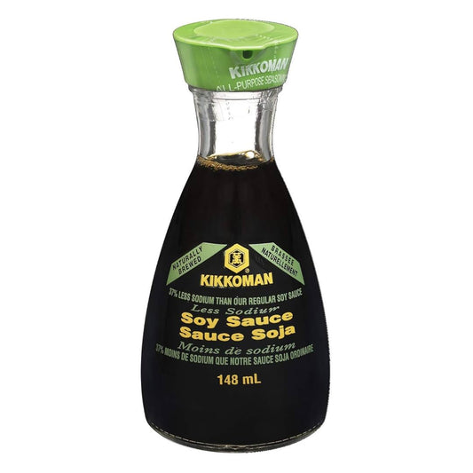 Kikkoman Less Sodium Soy Sauce 148ml